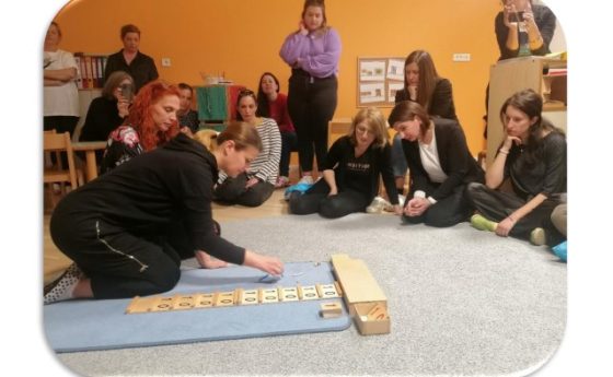 Radionica “Montessori program u područnom objektu Višnjik II”