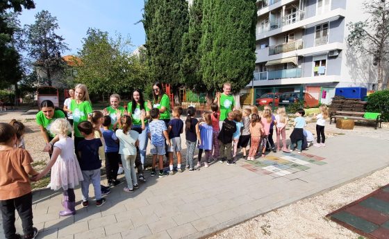 Volonteri Udruge 72 sata bez kompromisa u Područnom objektu Voštarnica