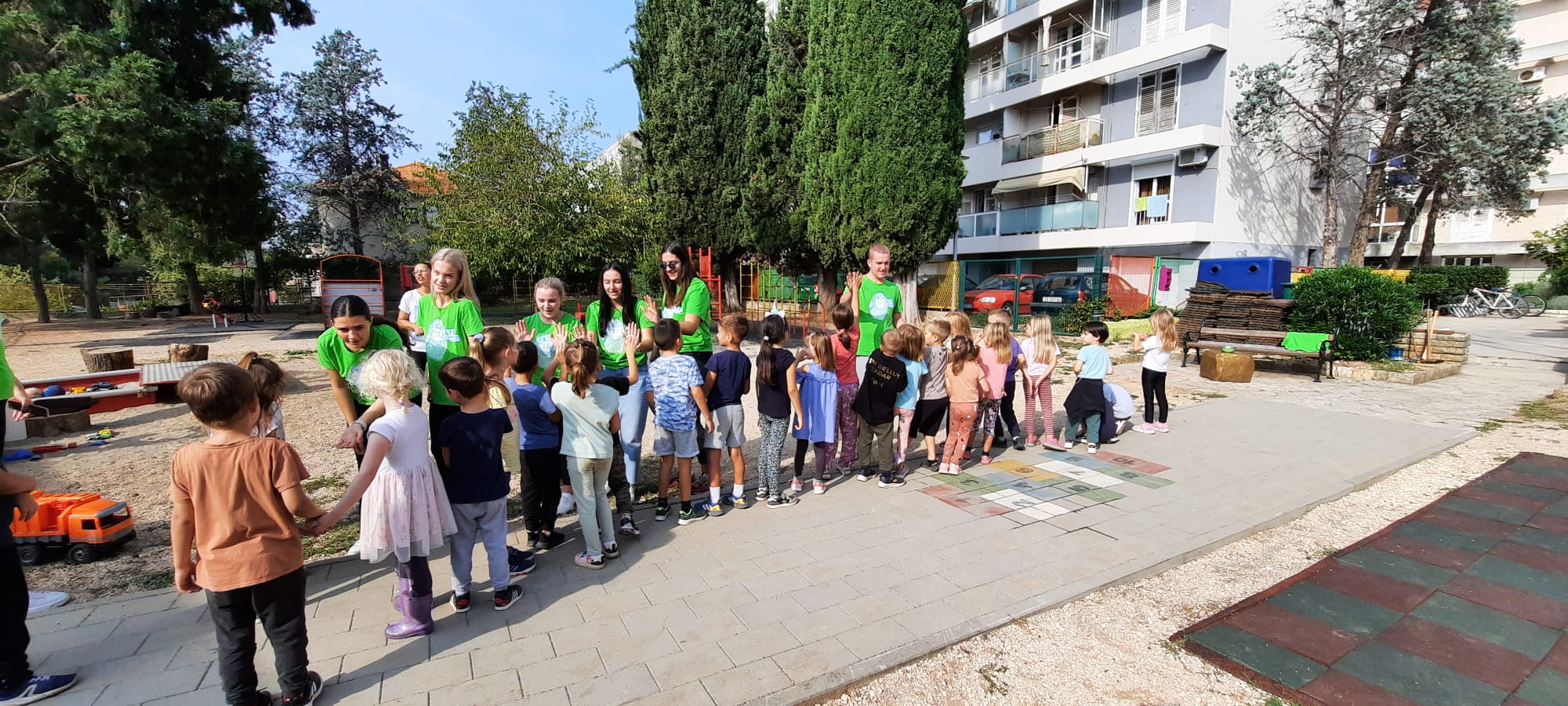 Volonteri Udruge 72 sata bez kompromisa u Područnom objektu Voštarnica