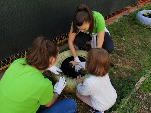 Volonteri u vrtiću
